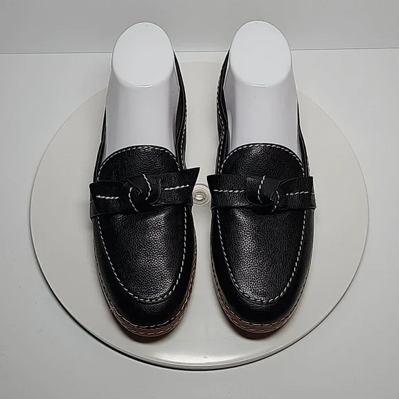 Cole Haan Black Leather Loafers - Picture 4 of 14